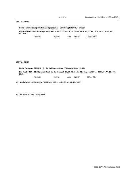 Züge des Schienenpersonenfernverkehrs (SPFV) - Reihungsplan