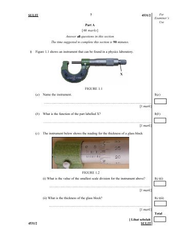 K2-BI-Bhg A 3 Meil - SPM Question Paper 1 & 2