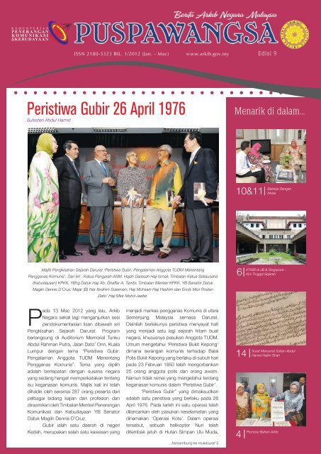 Peristiwa Gubir 26 April 1976 Arkib Negara Malaysia