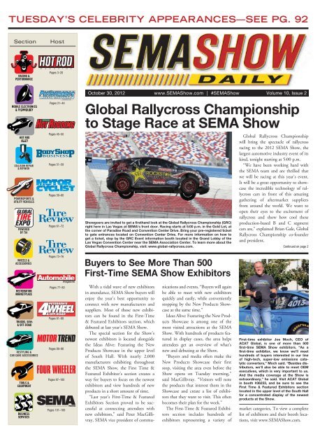 Show Daily - SEMA