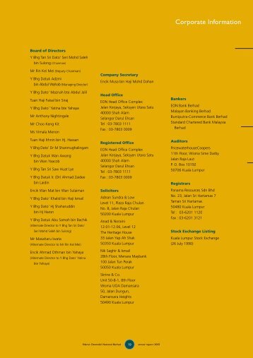 tan chin huat & co - announcements - bursa malaysia