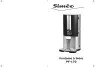 Blender Soupe Express PC282, le blender cuiseur par Simeo