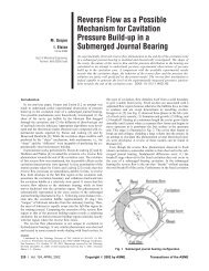 Reverse Flow as a Possible Mechanism for Cavitation Pressure ...