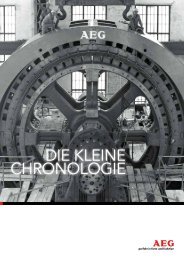 DIE KLEINE CHRONOLOGIE - Deutsches Technikmuseum Berlin