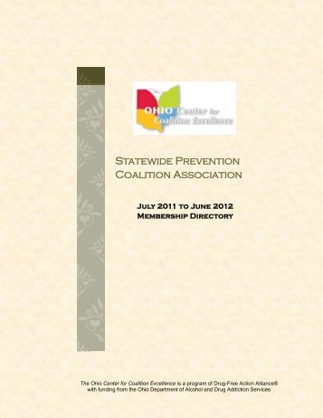 Statewide Prevention Coalition Association - Drug-Free Action ...