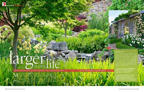 As Seen In Better Homes And Gardens Magazine Mayfield Garden