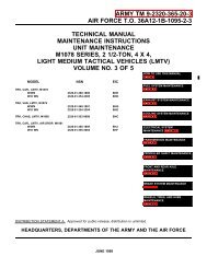 Army tm 9-2320-365-20-3 air - Combat Index, LLC