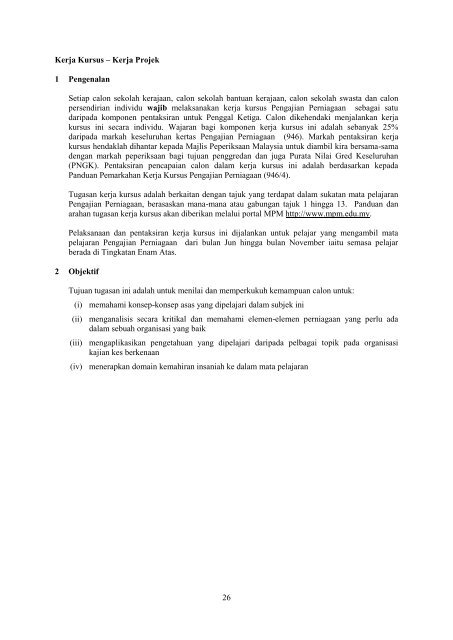 kertas soalan contoh 946/1 stpm pengajian perniagaan - Jabatan ...