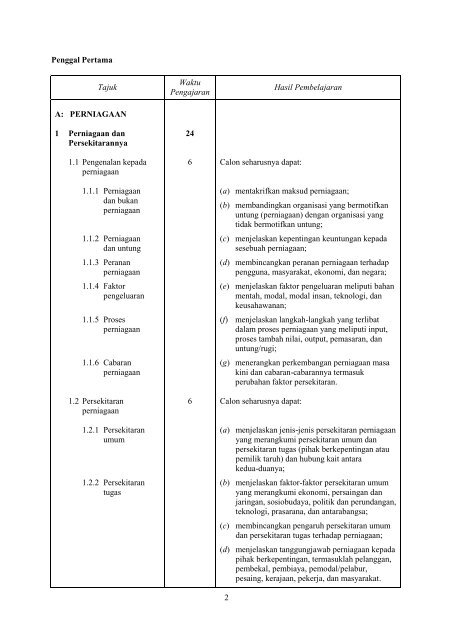 kertas soalan contoh 946/1 stpm pengajian perniagaan - Jabatan ...