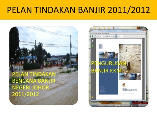 Banjir - selamat datang ke sistem dalaman jabatan kesihatan negeri ...