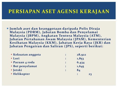 Banjir - selamat datang ke sistem dalaman jabatan kesihatan negeri ...