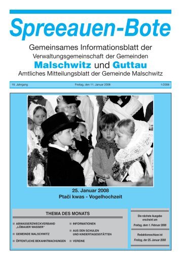 Malschwitz und Guttau - Gemeinde Malschwitz