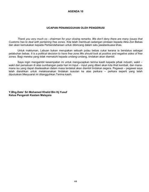 KETERANGAN AM 3 Tajuk Mesyuarat - Malaysian Institute of ...