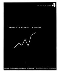 business situation - Bureau of Economic Analysis