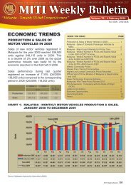 MITI Weekly Bulletin (Volume 79) - 04 February 2010 - Ministry of ...