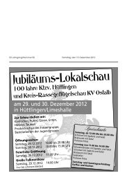 Amtsblatt KW 50 / 2012 - Hüttlingen
