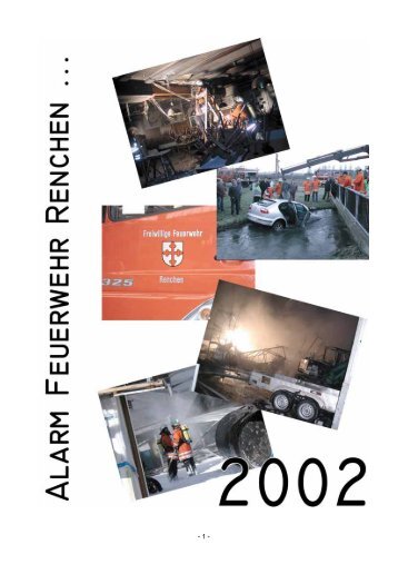Einsätze 2002 - Freiwillige Feuerwehr Renchen