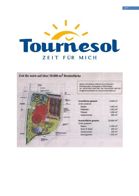 Tournesol- Pilotprojekt - FWG Idstein