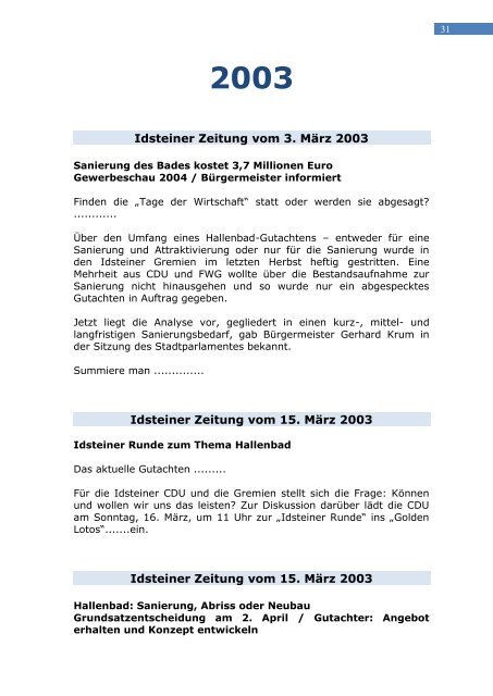 Tournesol- Pilotprojekt - FWG Idstein