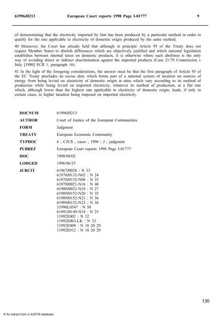 Master's Program 2004/2005 Technical and Fiscal Barriers ... - Lexnet