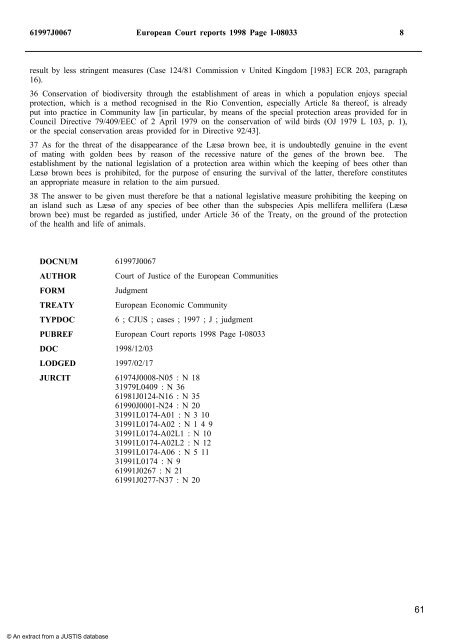 Master's Program 2004/2005 Technical and Fiscal Barriers ... - Lexnet