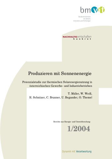 Produzieren mit Sonnenenergie - bei AEE - Institut für Nachhaltige ...