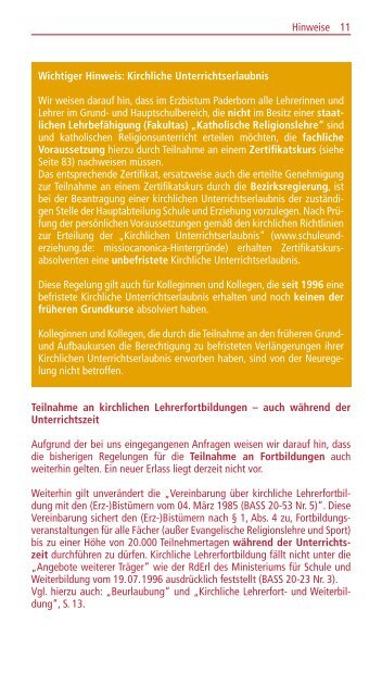 Termine Fortbildungen Religionspädagogik und Medienarbeit