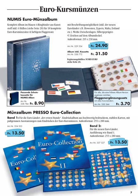 ZUBEHÖR FÜR NUMISMATIKER - Leuchtturm