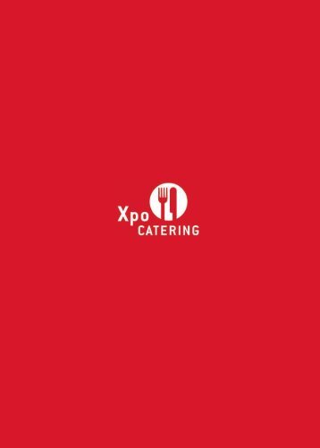 Download the catalog (PDF) - Xpo Catering