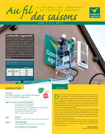 Au fil des saisons - Comptoir Agricole