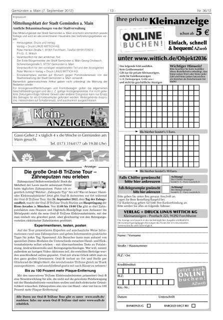 Mitteilungsblatt Nr. 36 vom 07.09.2012.pdf - Stadt Gemünden am Main