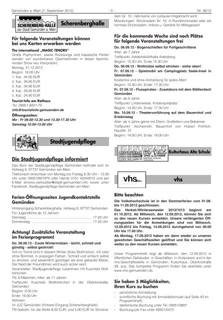 Mitteilungsblatt Nr. 36 vom 07.09.2012.pdf - Stadt Gemünden am Main