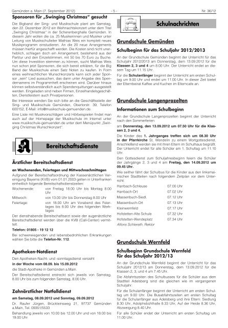 Mitteilungsblatt Nr. 36 vom 07.09.2012.pdf - Stadt Gemünden am Main