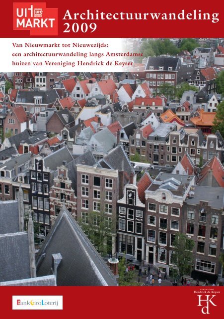 Brochure Uitmarkt versie Emmy:Architectuurwandeling