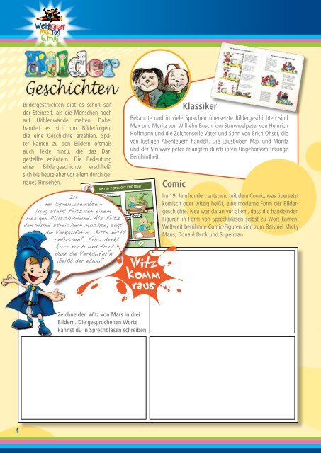 Weltkindermaltag Magazin