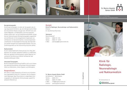 Klinik für Radiologie, Neuroradiologie und Nuklearmedizin