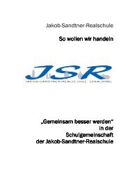 Gemeinsam besser werden - Jakob-Sandtner-Realschule Straubing