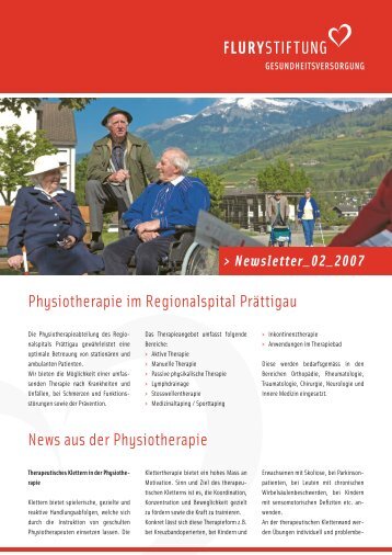 Newsletter_02_2007 - Flury Stiftung