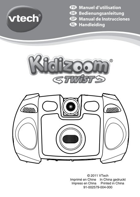 Bedienungsanleitung für Kidizoom Twist Digitalkamera (PDF)