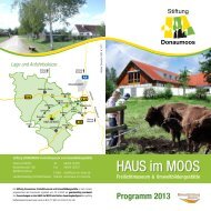 Kreativkurs - Haus im Moos