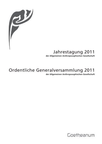 Antrag 3 - Goetheanum