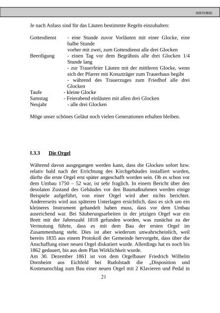 Chronik der Gemeinde Dreba aus dem Jahr 2002