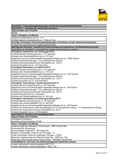 Ottokraftstoff (D) - Sicherheitsdatenblätter