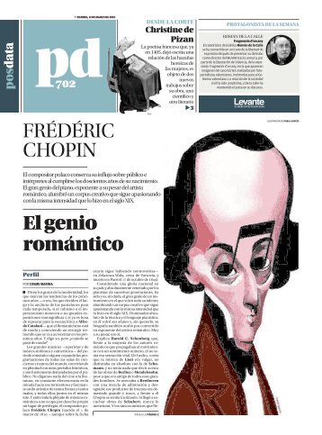 El genio romántico FRÉDÉRIC CHOPIN - Levante-EMV