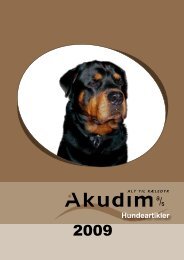 Hundeartikler - Akudim