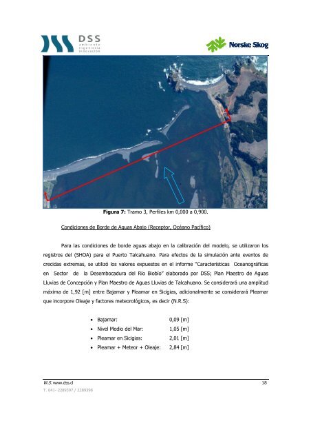 estudio hidráulico río bío bío: puente juan pablo ii - desembocadura