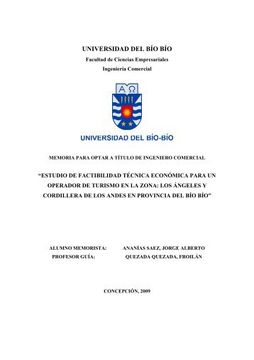 capitulo i - Universidad del Bío-Bío