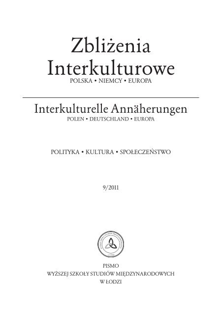 Historia i polityka - Zbliżenia Interkulturowe