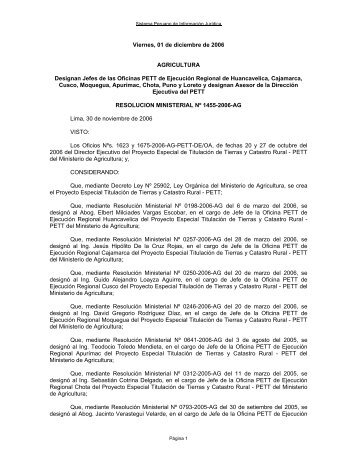 1 - Sistema Peruano de Información Jurídica - Ministerio de Justicia