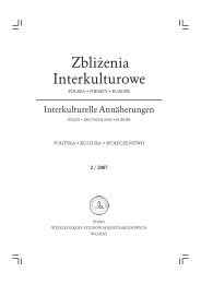 Polityka i historia - Zbliżenia Interkulturowe